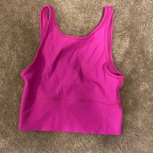 Lululemon brand new Power Pivot ribbed tank top
